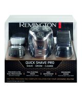 Quick Shave Pro XR1415AU Electric Shaver with 4 Grooming and Cleansing Heads